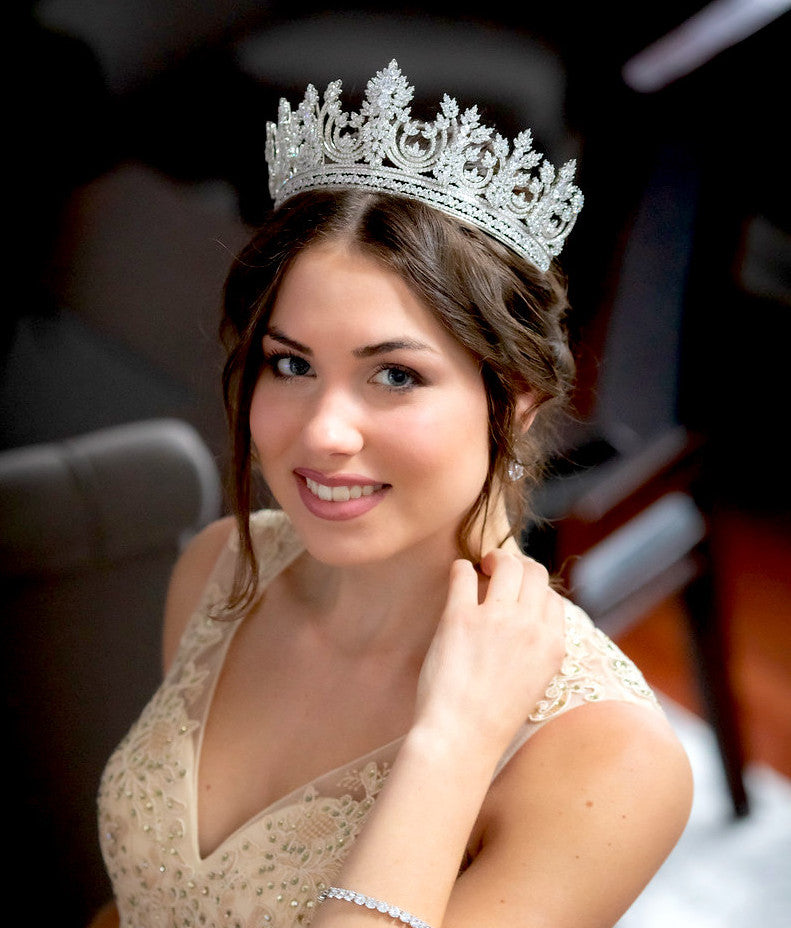 Majesty - Royal Crystal Wedding Tiara