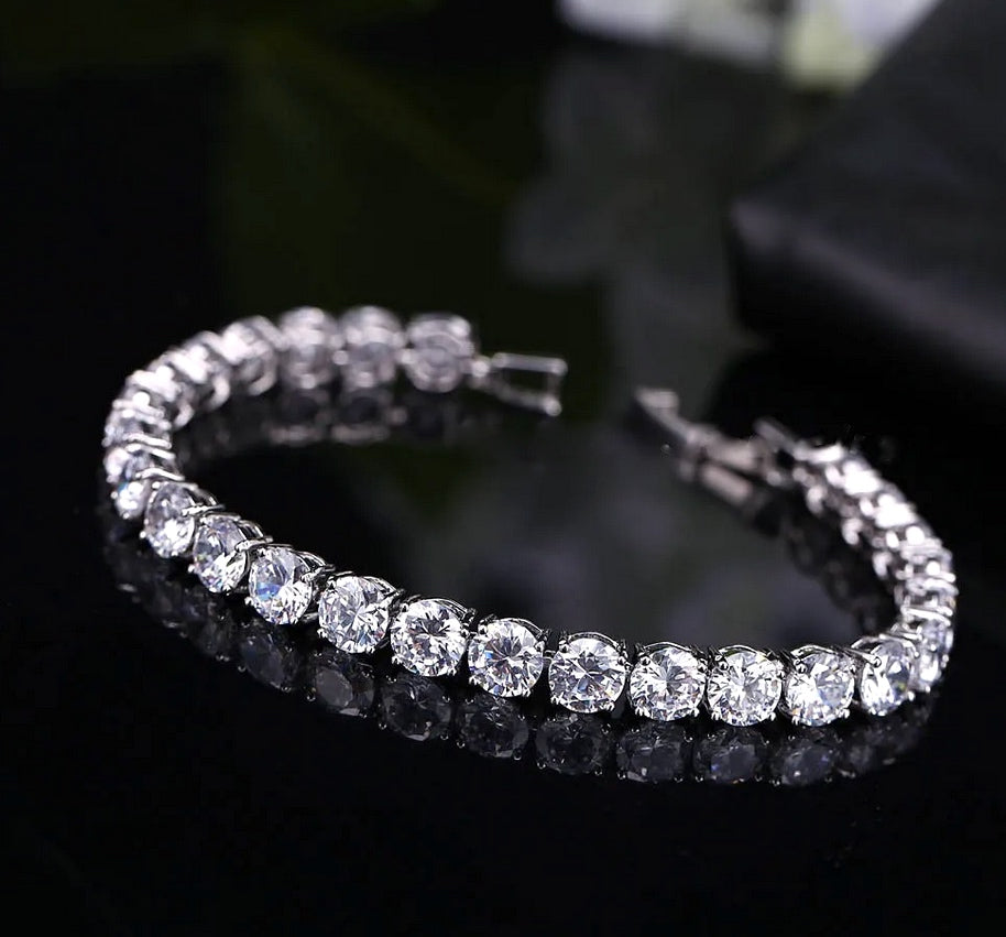 Annalia - Exquisite double row Crystal wedding headband