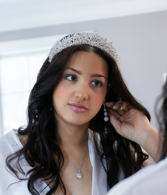 Mariella -  Couture Crystal Wedding Tiara