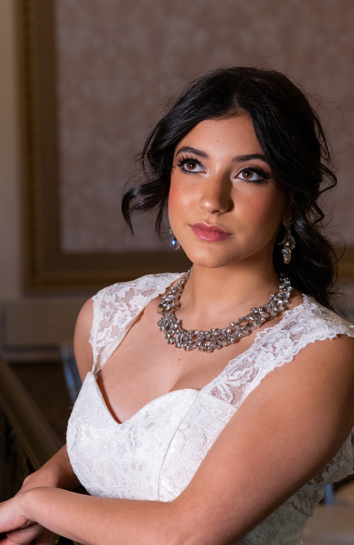 Fiona, Elegant bridal necklace