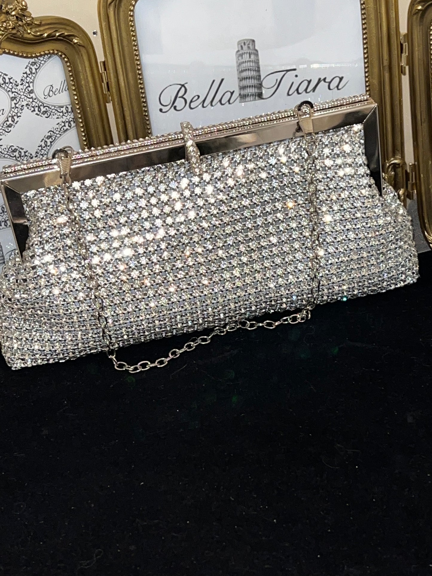 Adora - Swarovski crystal clutch purse