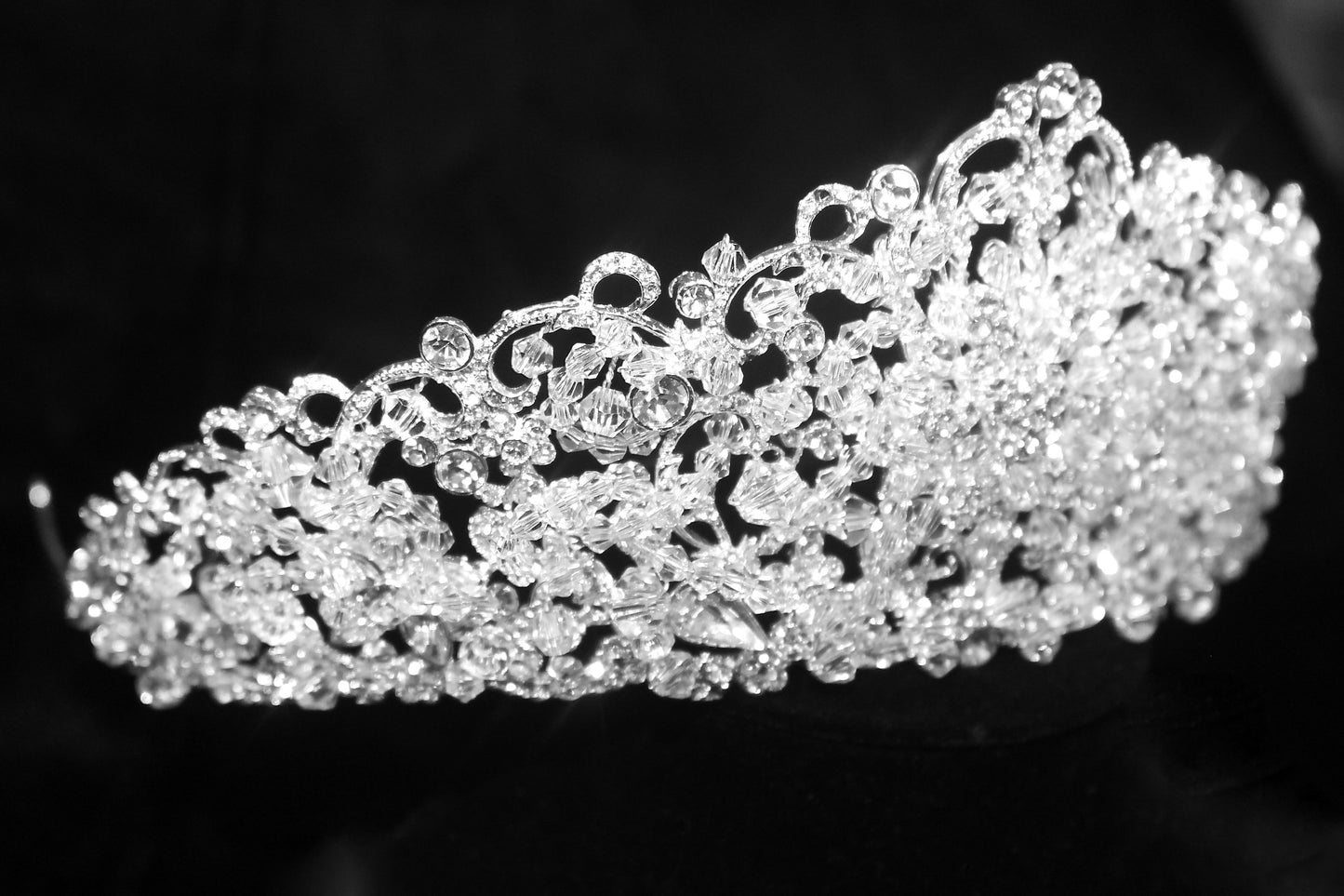 Princess Caterina - Swarovski Crystal Bridal Tiara Crown