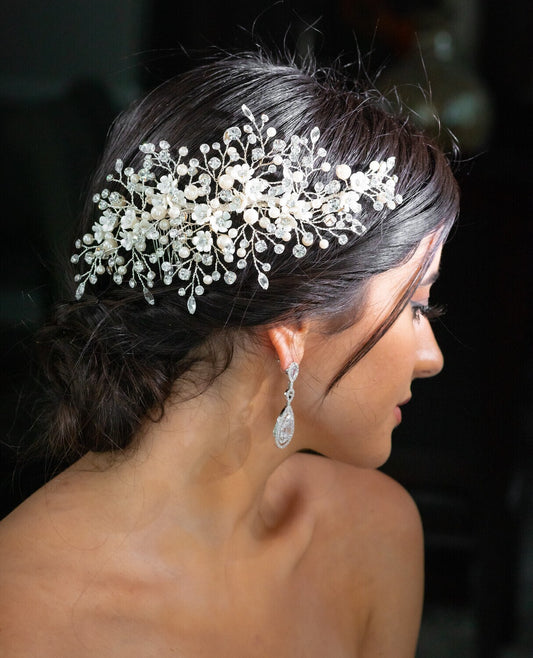 Bridal hair comb