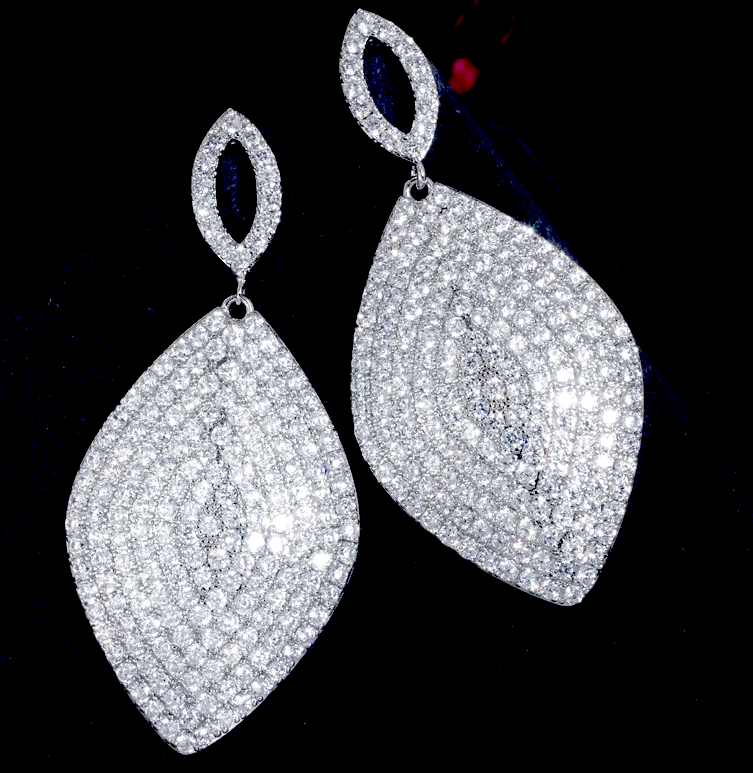 Elia, Stunning Swarovski Crystal Drop Earrings