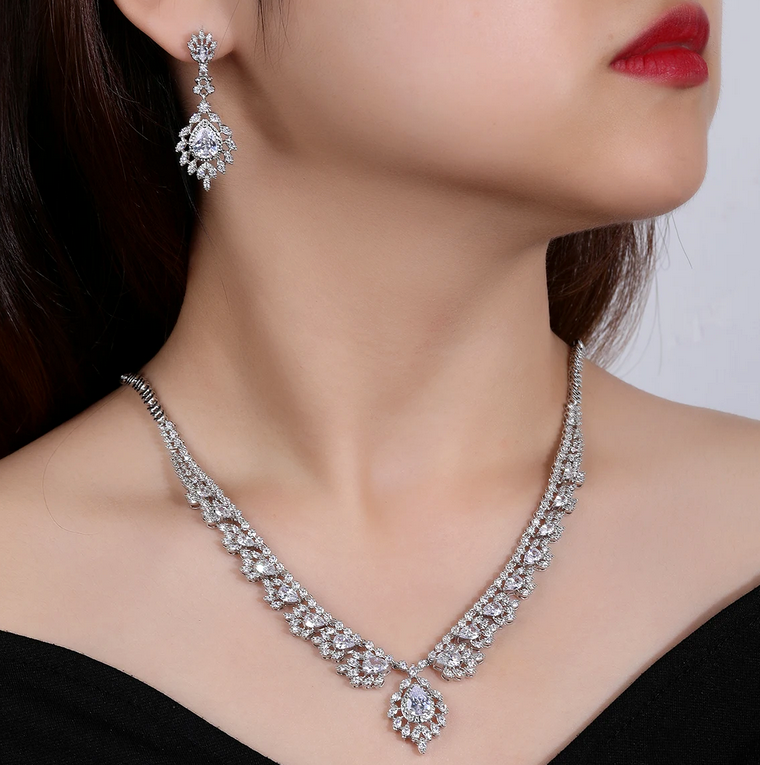 Princessmaria - Royal bridal jewelry necklace set