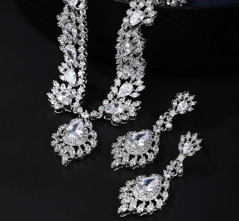 Princessmaria - Royal bridal jewelry necklace set