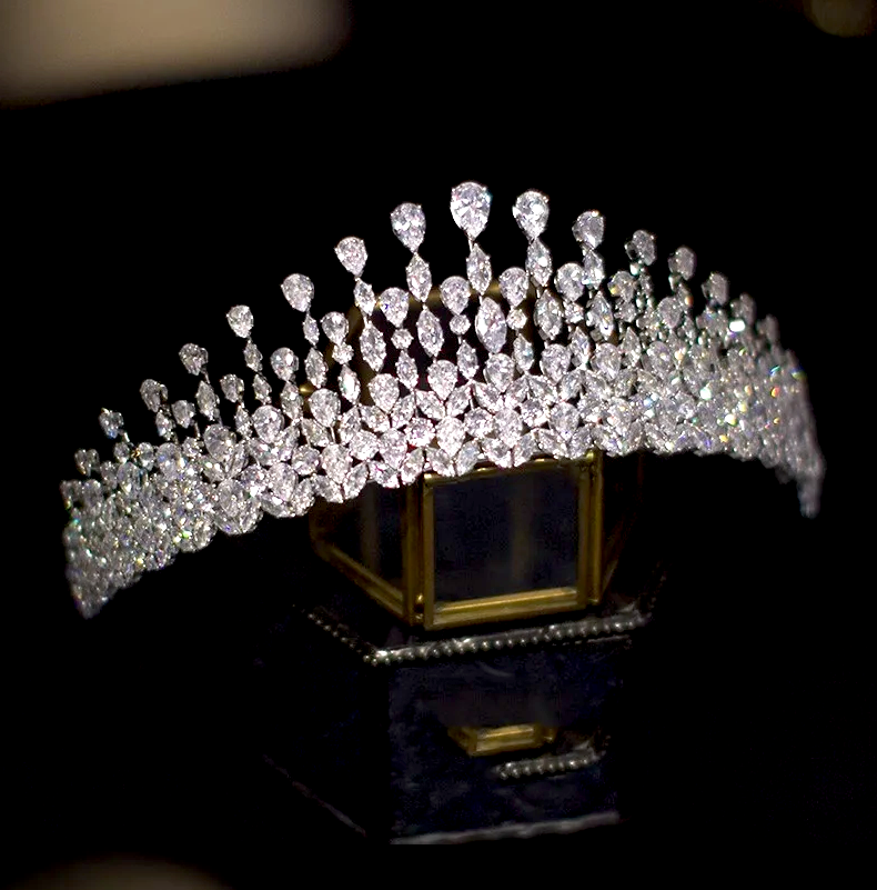 Marlena - RADIANT Crystal Wedding Tiara