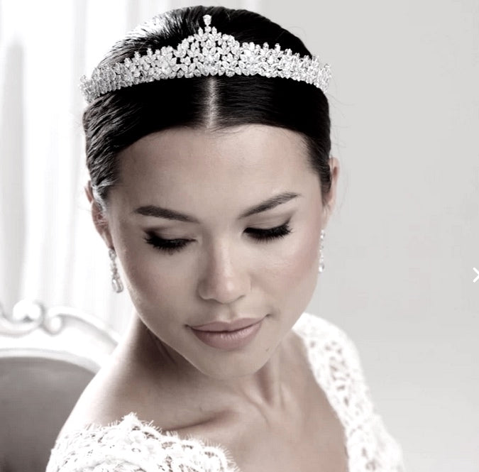 Alexis - Swarovski Crystal Wedding Bridal Tiara