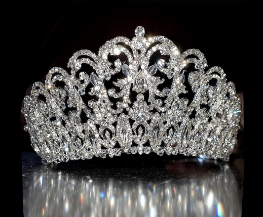 Isabella - Stunning Royal Crystal Wedding Tiara