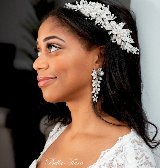 Diandra - Swarovski Crystal bridal hair comb