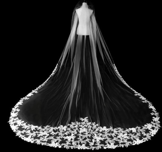 lace cathedral veil