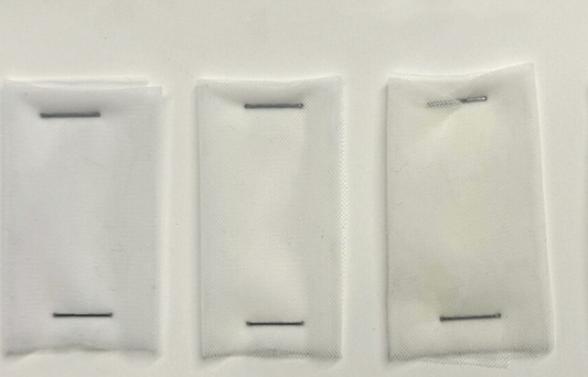 Bridal veil swatches. - white, diamond off white, ivory, champagne