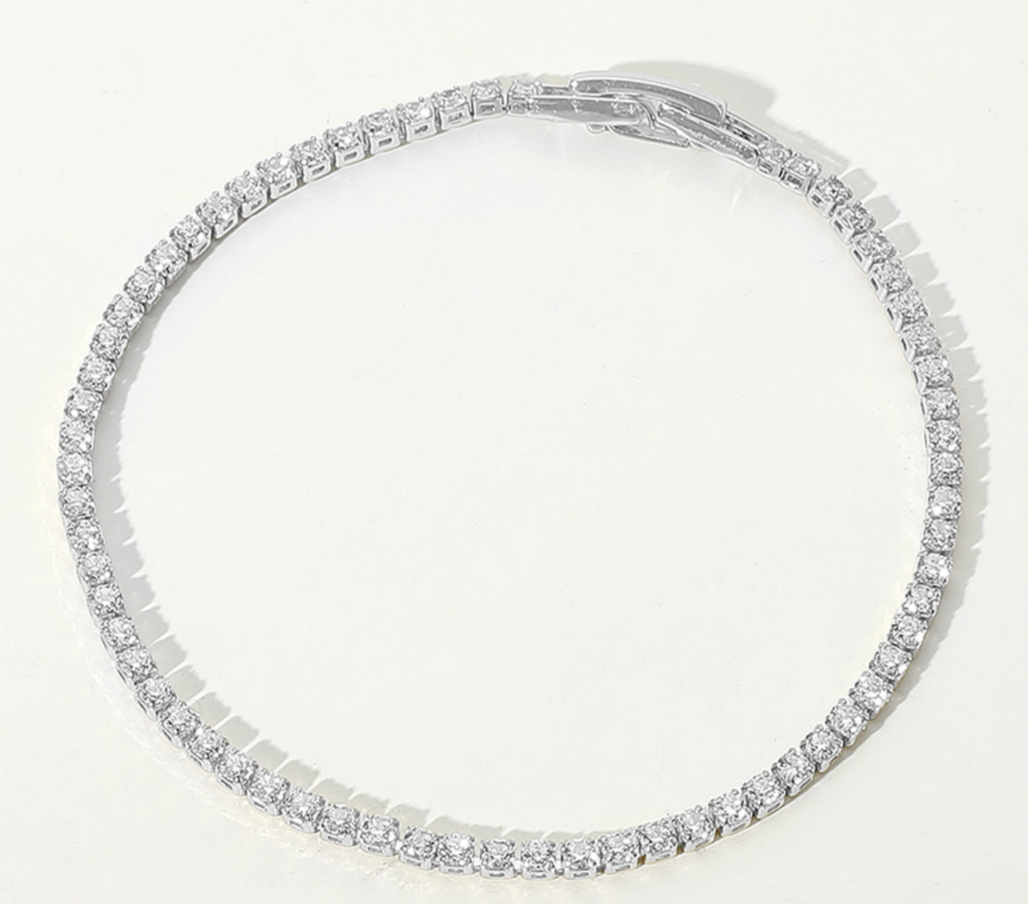 Bridal trunk show for Sarina - Aviva - Elegant solitaire CZ bridal necklace set