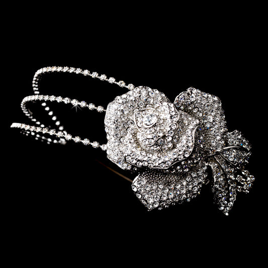 Rosea - Swarovski crystal wedding headband