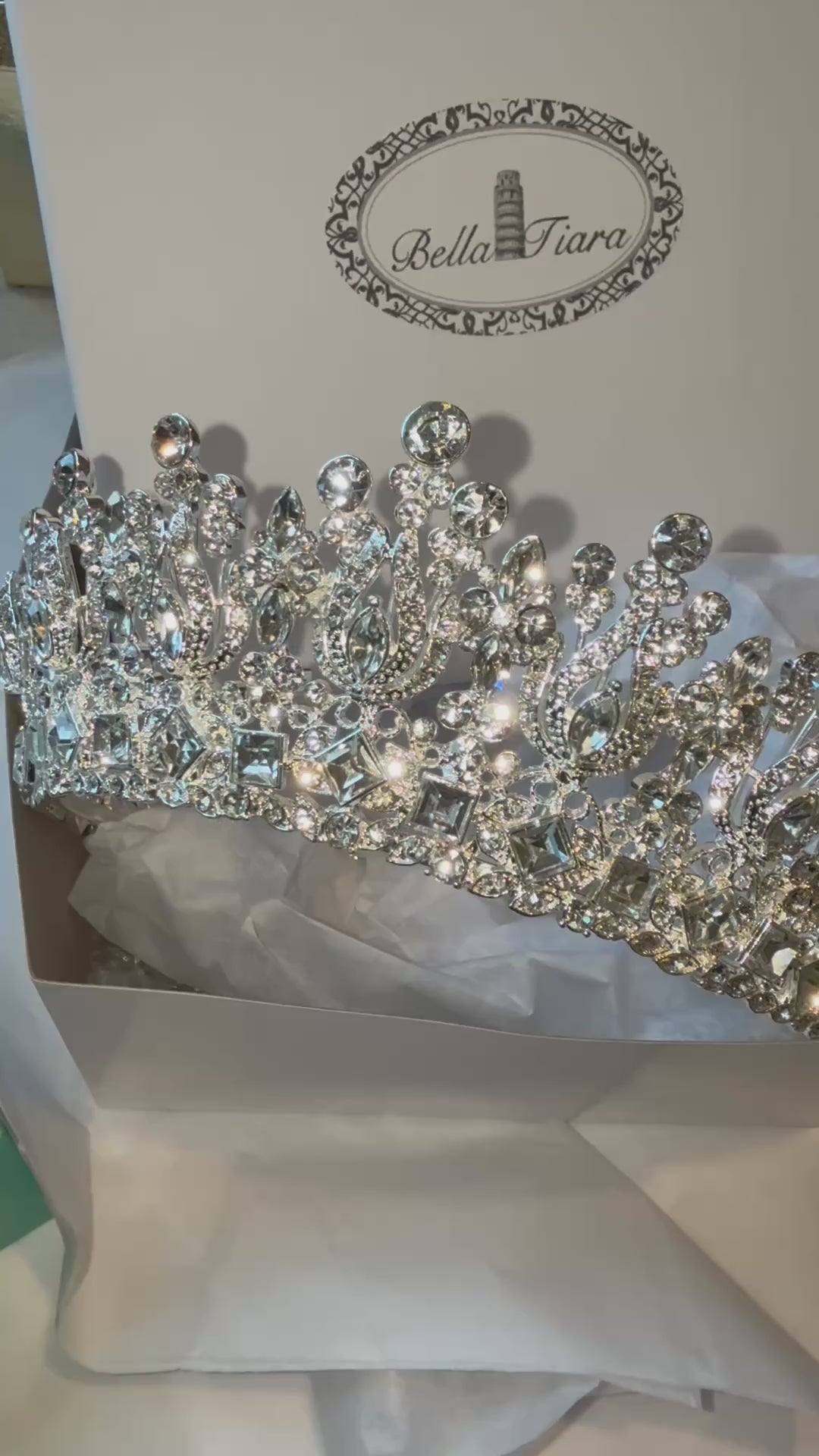 Swarovski Crystal wedding tiara
