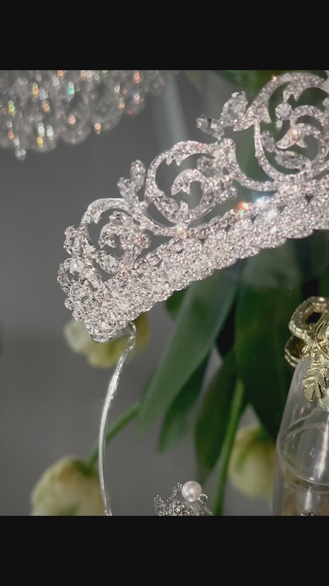 Queen Elizabeth - Royal Swarovski Crystal Tiara – Bella-Tiara