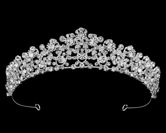 Adrid - Exquisite Swarovski crystal wedding tiara