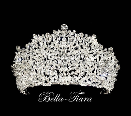 Eduarda -  Crystal quinceanera, wedding crystal Tiara