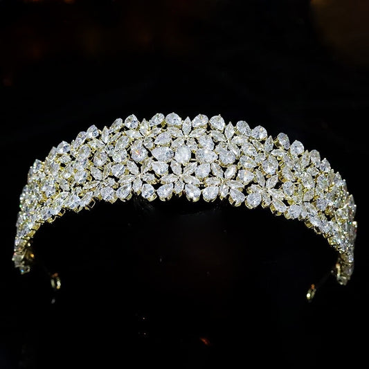 Anitagold -  Crystal Gold headband