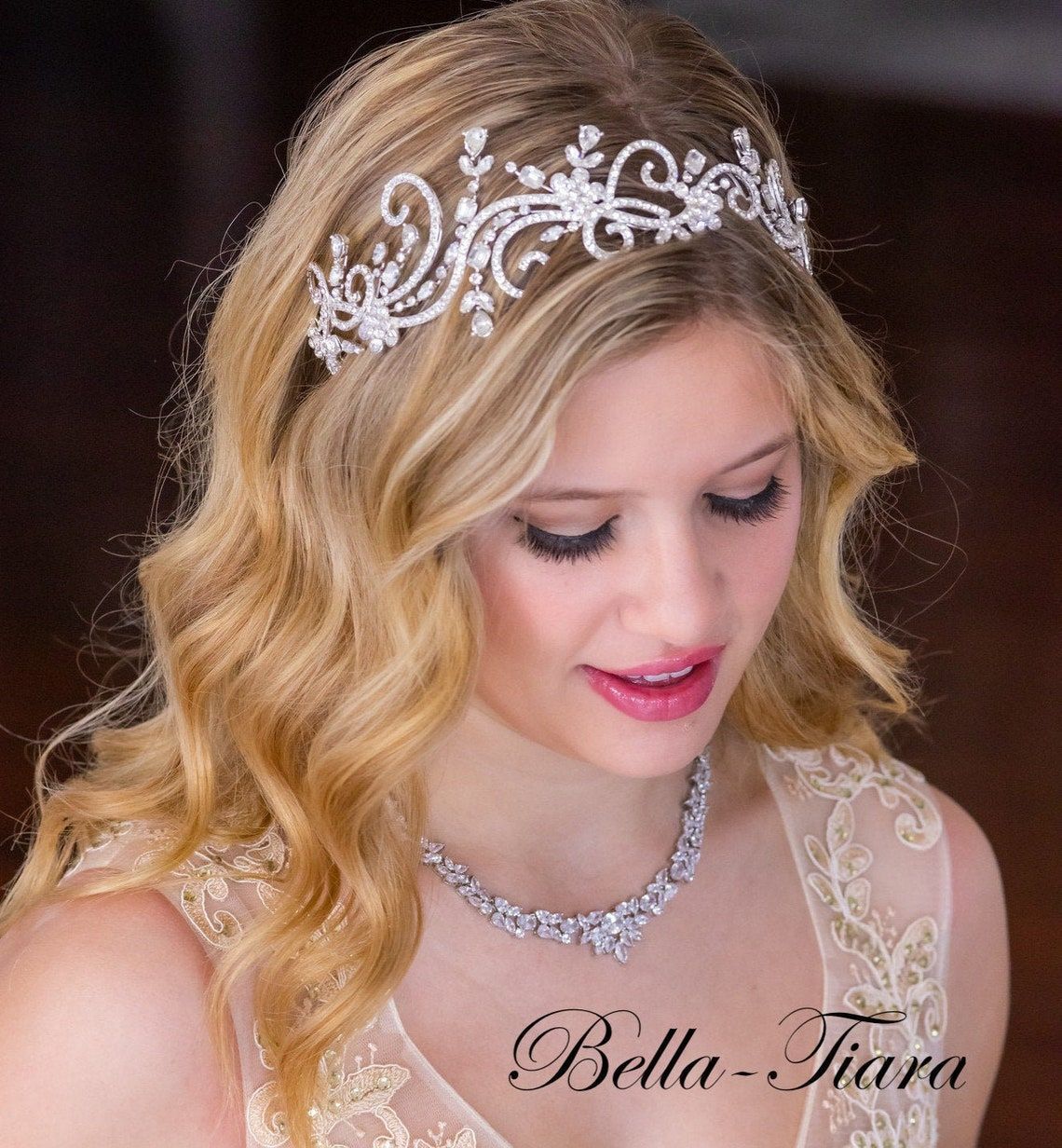 Vittoria- Beautiful Swarovski wedding headband