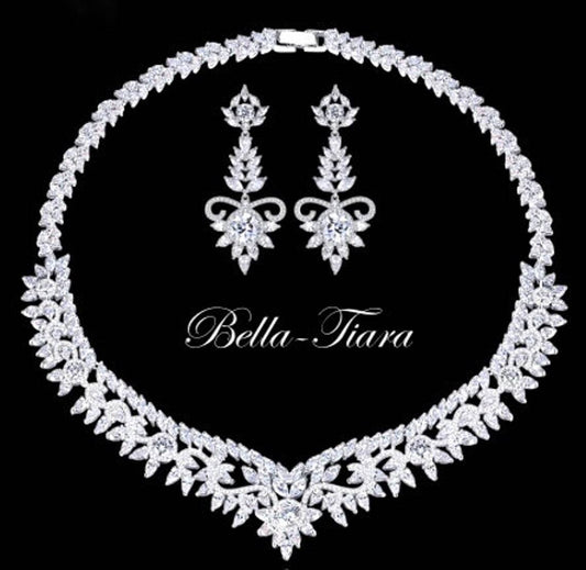 PrincessMarie - Royal bridal jewelry necklace set