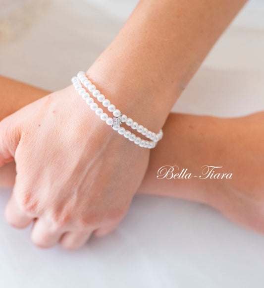 Viviana - Wedding pearl bracelet