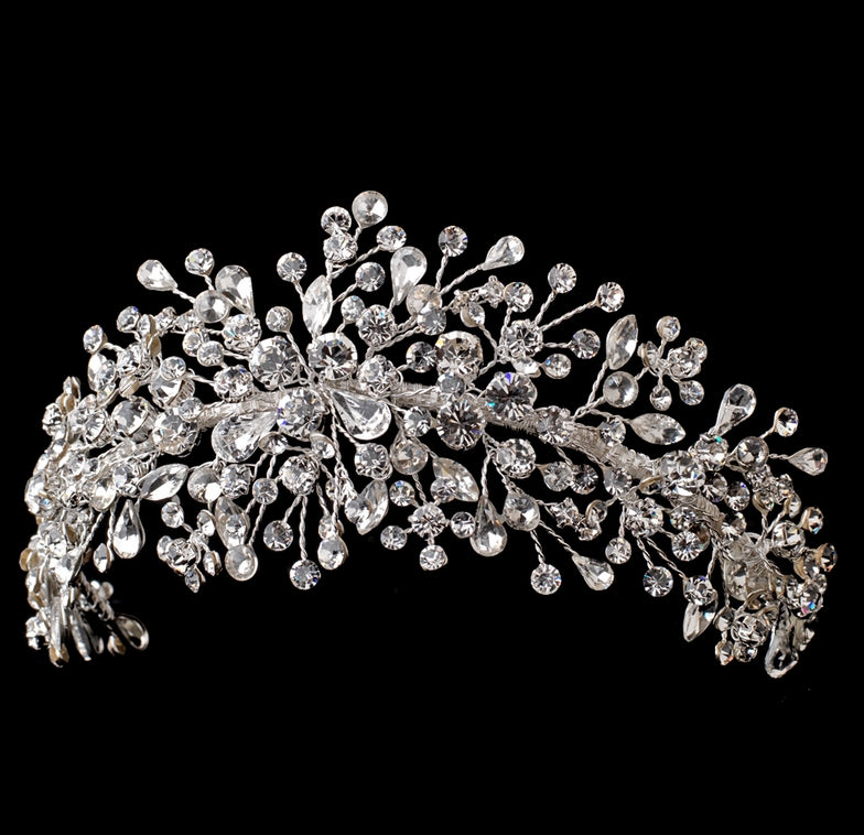 Swarovski Crystal wedding headpiece