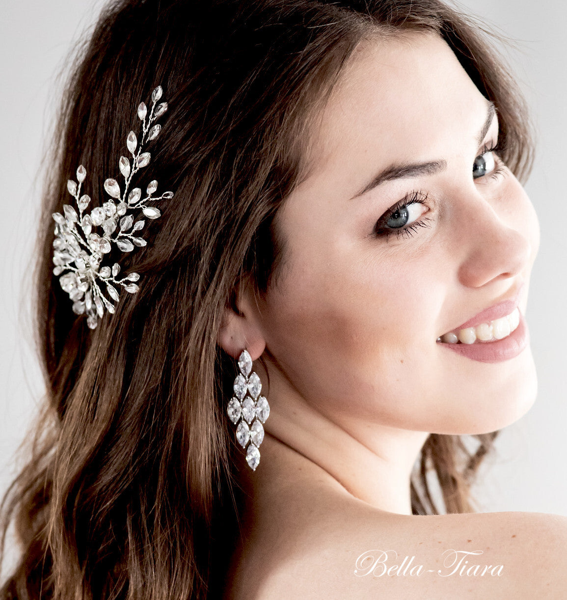 Kendra - Beautiful Dazzling bridal earrings