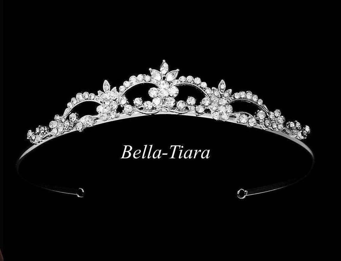 Fioredolce  - Beautiful rhinestone flower girl tiara