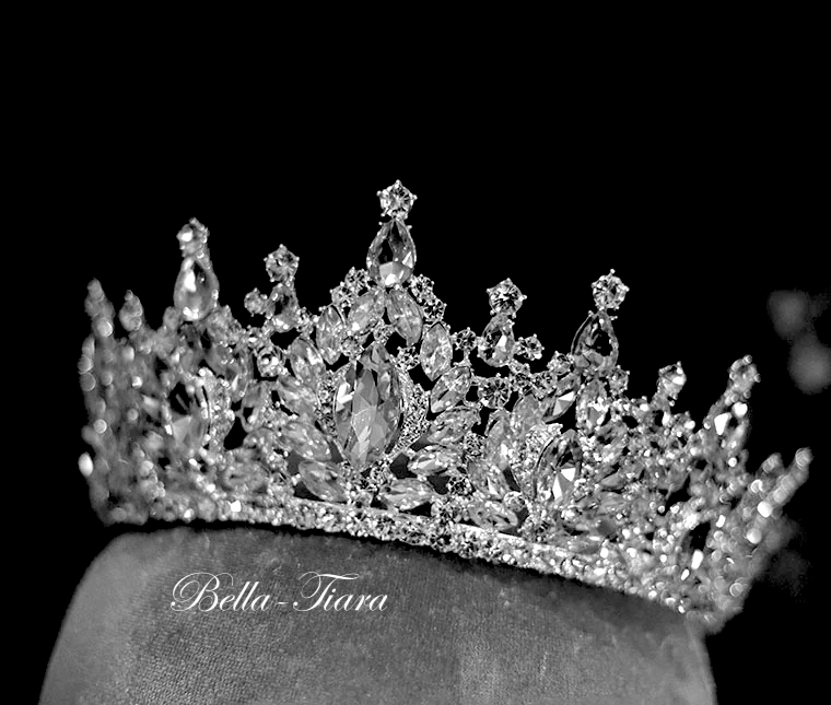 Sera - Statement Dazzling Crystal Tiara