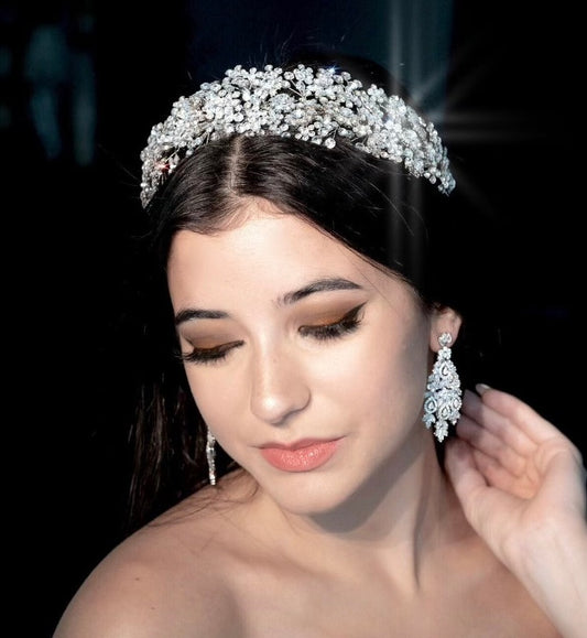 wedding headband, bridal headpiece