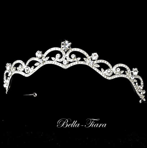 Cassie -  Beautiful rhinestone communion tiara