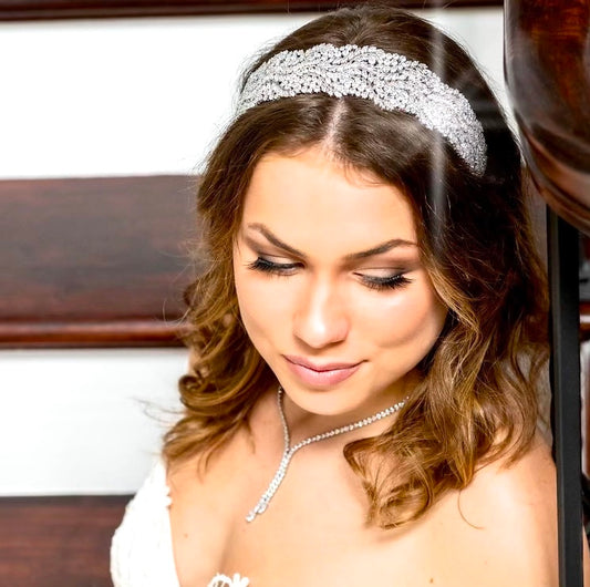 Ania -Swarovski Crystal wedding headband