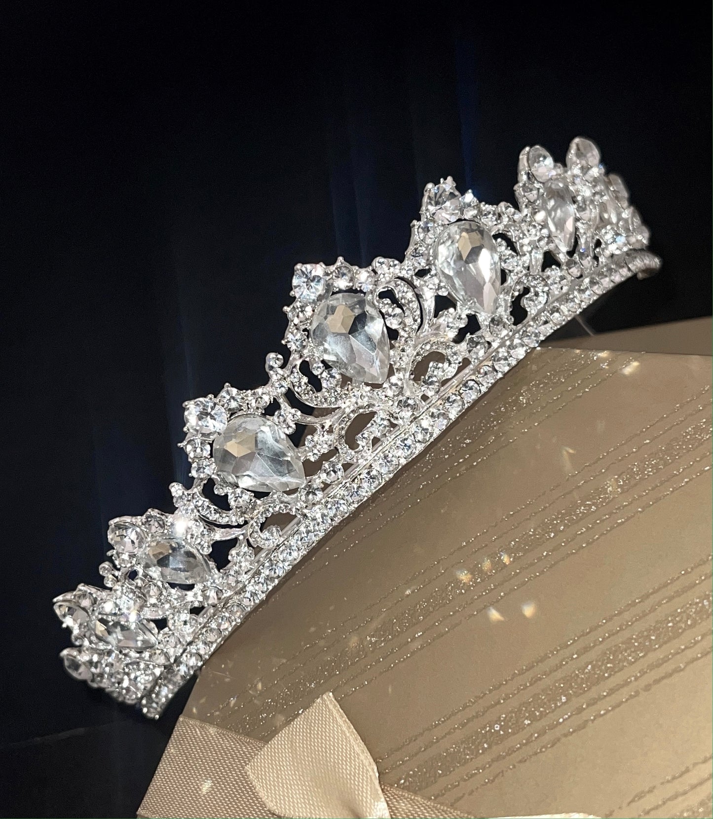 Princess Carla -Princess bridal Crystal Tiara