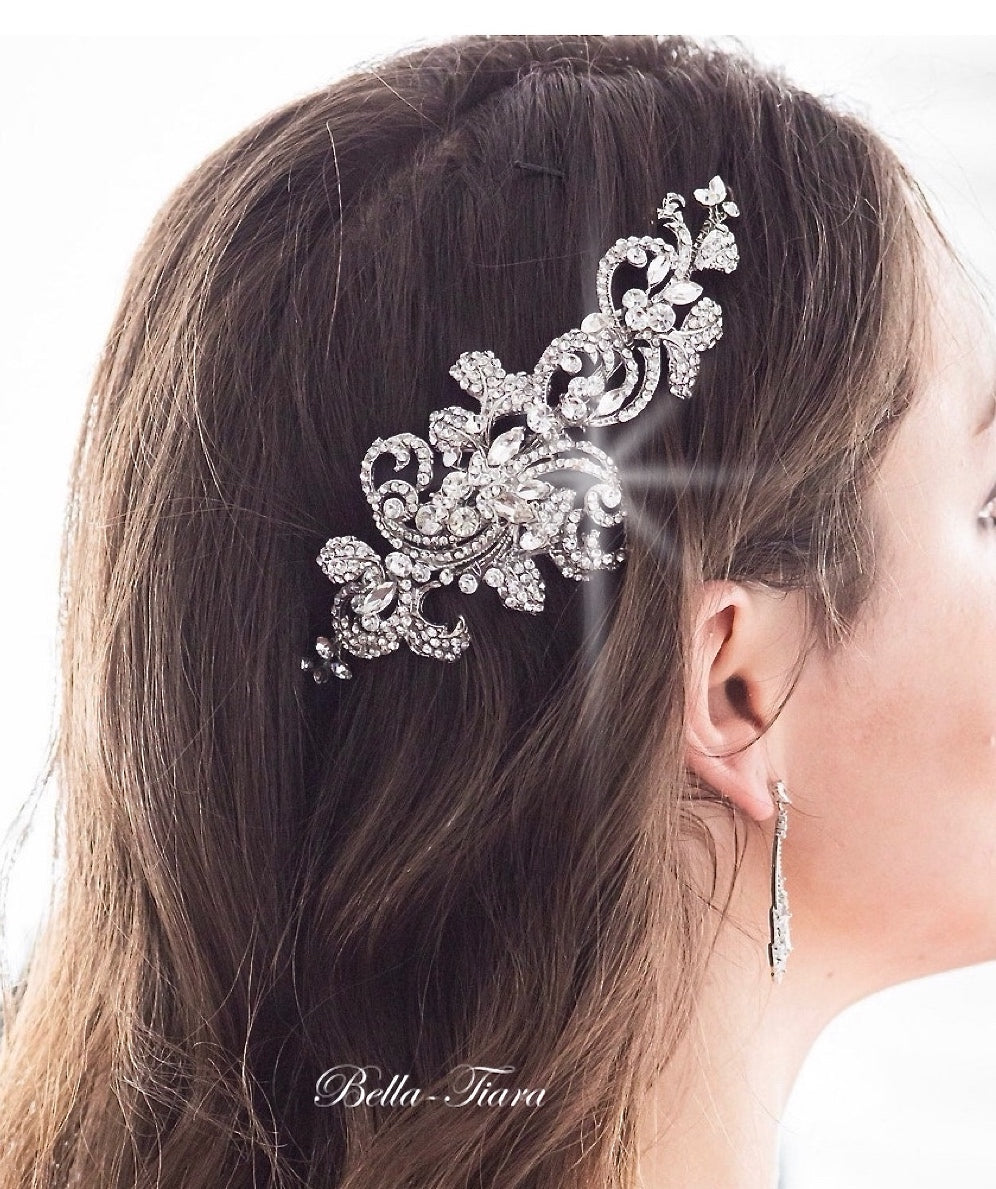 Meadow - Swarovski crystal wedding hair comb