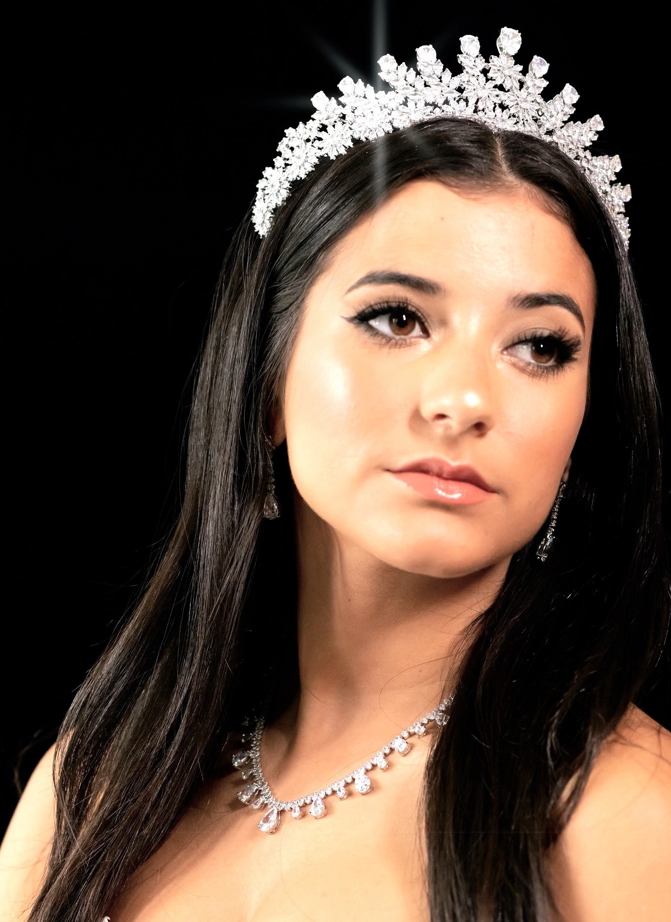 Karlise - Exquisite Swarovski crystal  tiara