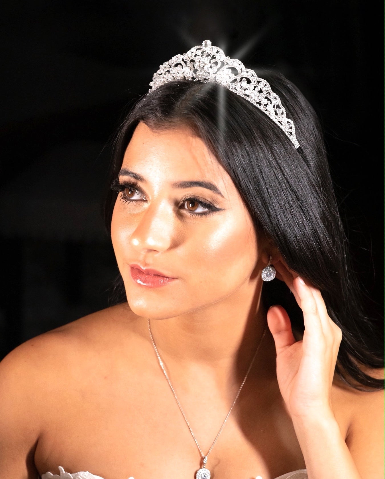 Eleganza - Enchanting Swarovski crystal wedding tiara