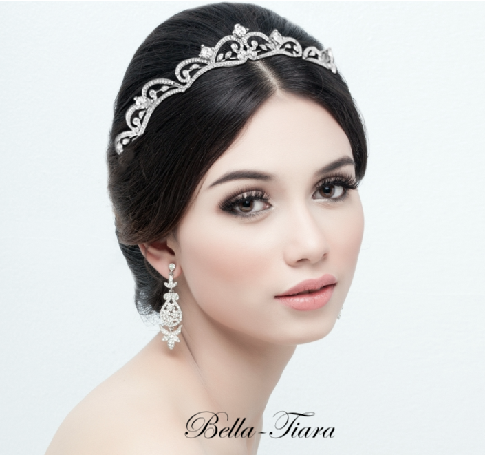 Sarah-  Beautiful rhinestone tiara