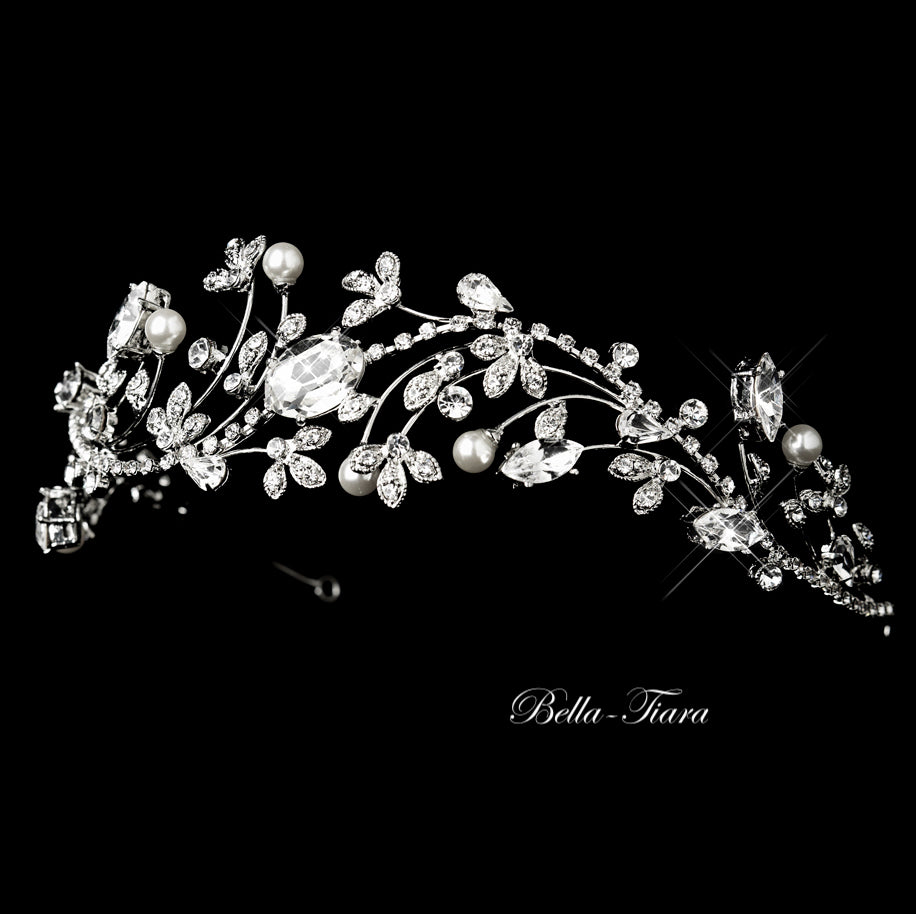 Nina - Swarovski crystal bridal headpiece