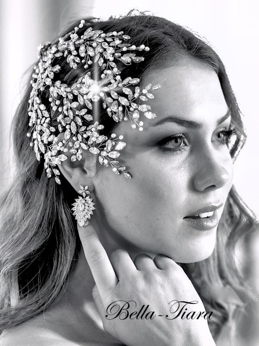 Pearl bridal hairpiece