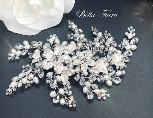 Pearl bridal hair comb
